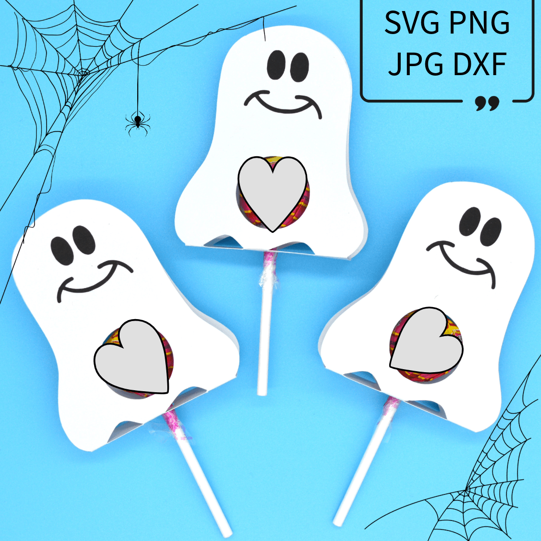 Plotterdatei Gespenst für Lutscher und Schokokugeln - Sewando