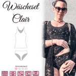 Wäsche-Set Clair - Gr 32-64 - Ebook und Nähanleitung - Sewando
