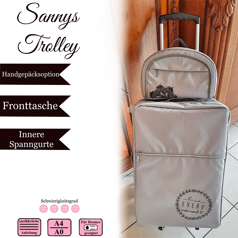 Sannys Trolley - EBook und Nähanleitung - Sewando