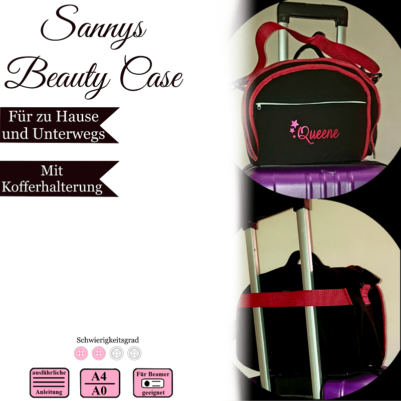 Sannys Beauty Case - Schnittmuster und Nähanleitung - Sewando