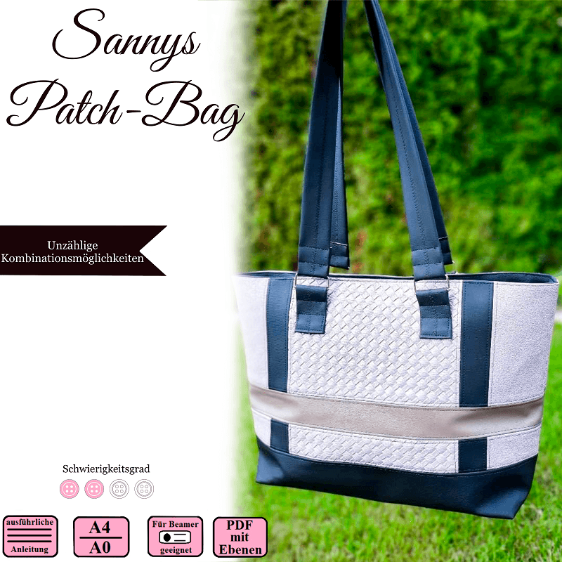 Sannys Patch-Bag- EBook und Nähanleitung - Sewando