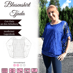 Blusenshirt Tjada - Gr 32-64 - EBook und Nähanleitung - Sewando
