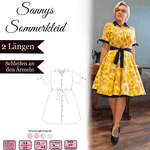 Sannys Sommerkleid- Gr 32-64 - Ebook und Nähanleitung - Sewando