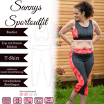 Sannys Sportoutfit - Gr 32-64 - EBook und Nähanleitung - Sewando