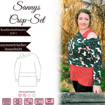 Sannys Crop Set - Gr 32-64 - EBook und Nähanleitung - Sewando