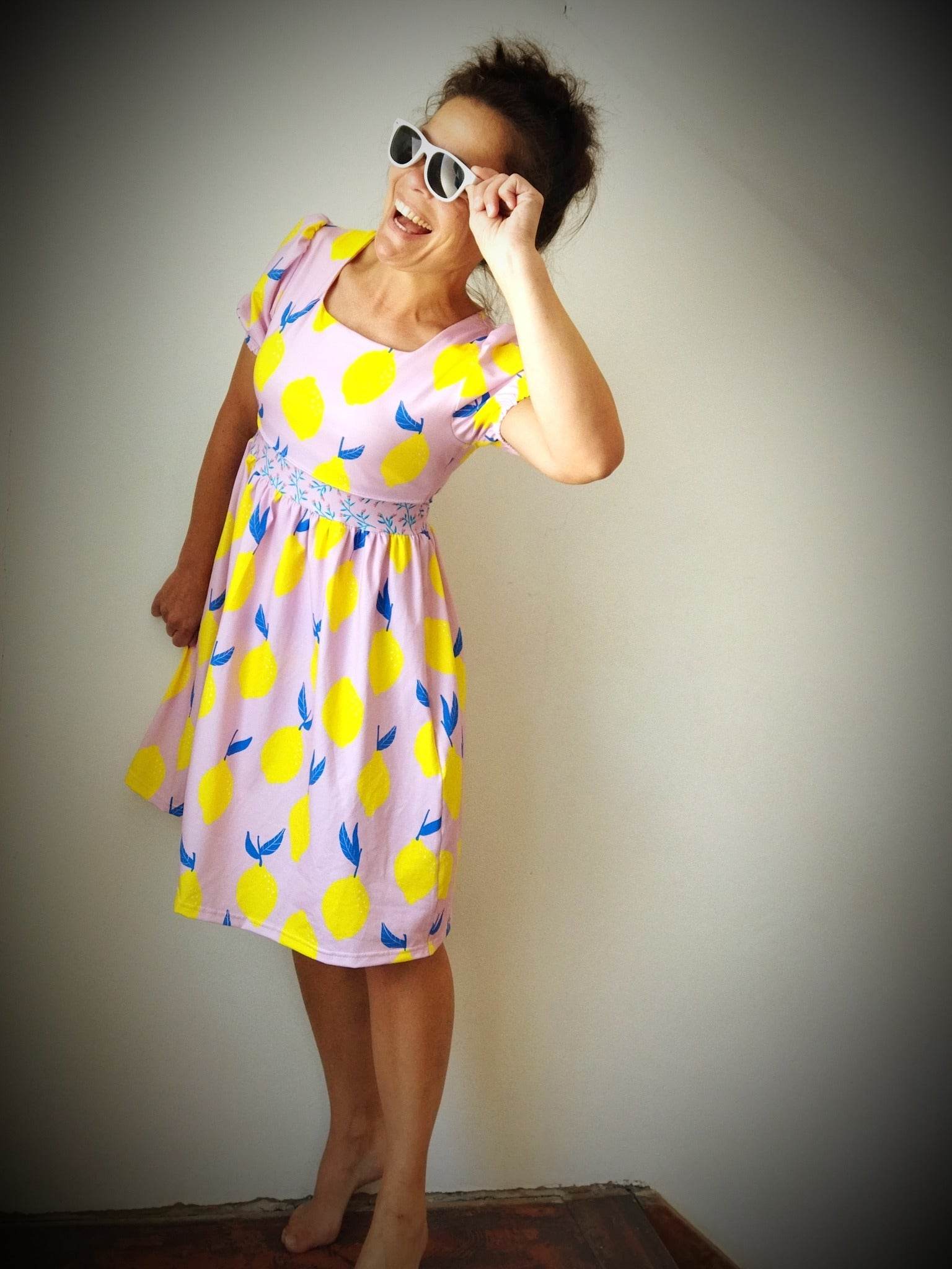 Schnittmuster Kleid Feest Gr. 32-50 - Sewando