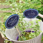 5x Stickdatei Schiffe Blumenpieker - Sewando