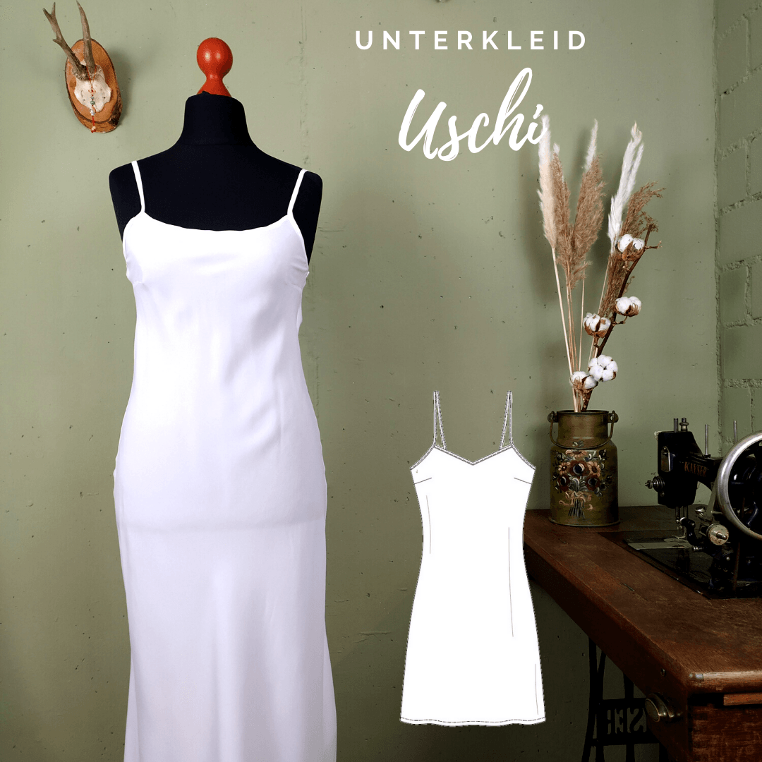 Schnittmuster Unterkleid Uschi Gr. 34-50 : - Sewando