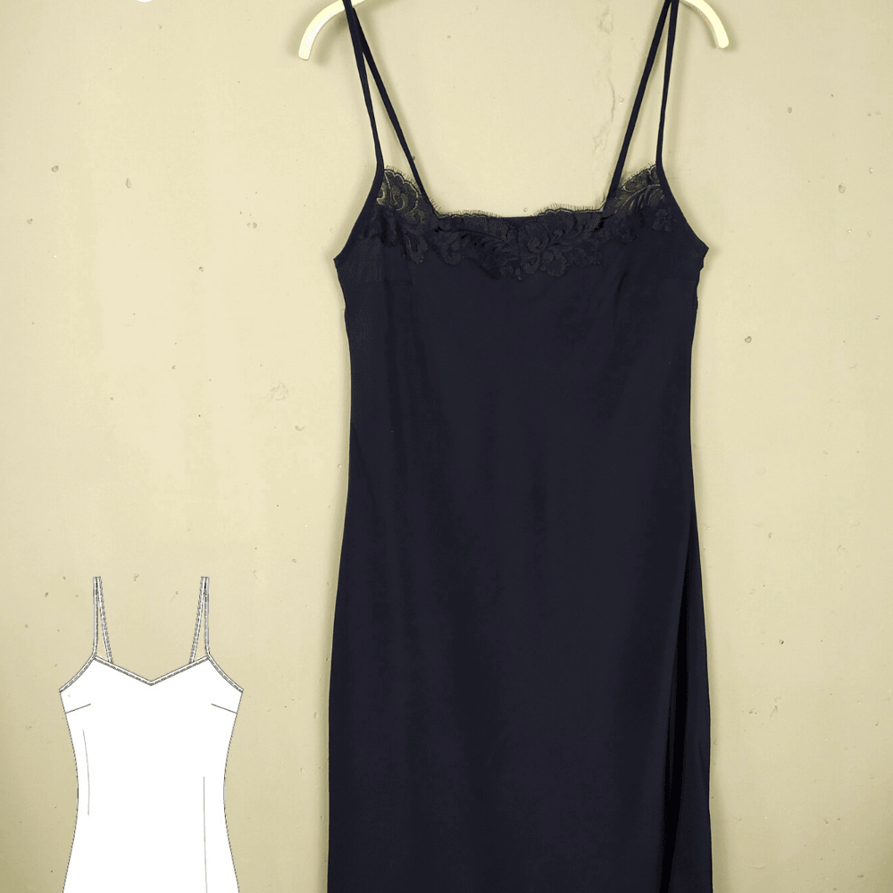 Schnittmuster Unterkleid Uschi Gr. 34-50 : - Sewando