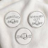 Stickdatei Werkzeug Untersetzer Set 2682