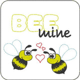 Stickdatei - Set Untersetzer BEE - Sewando