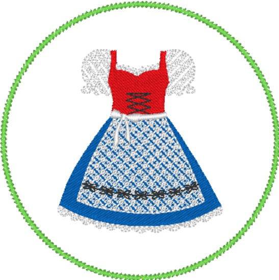 Stickdatei - Untersetzer Wies´n (Münchner Volksfest) - Sewando