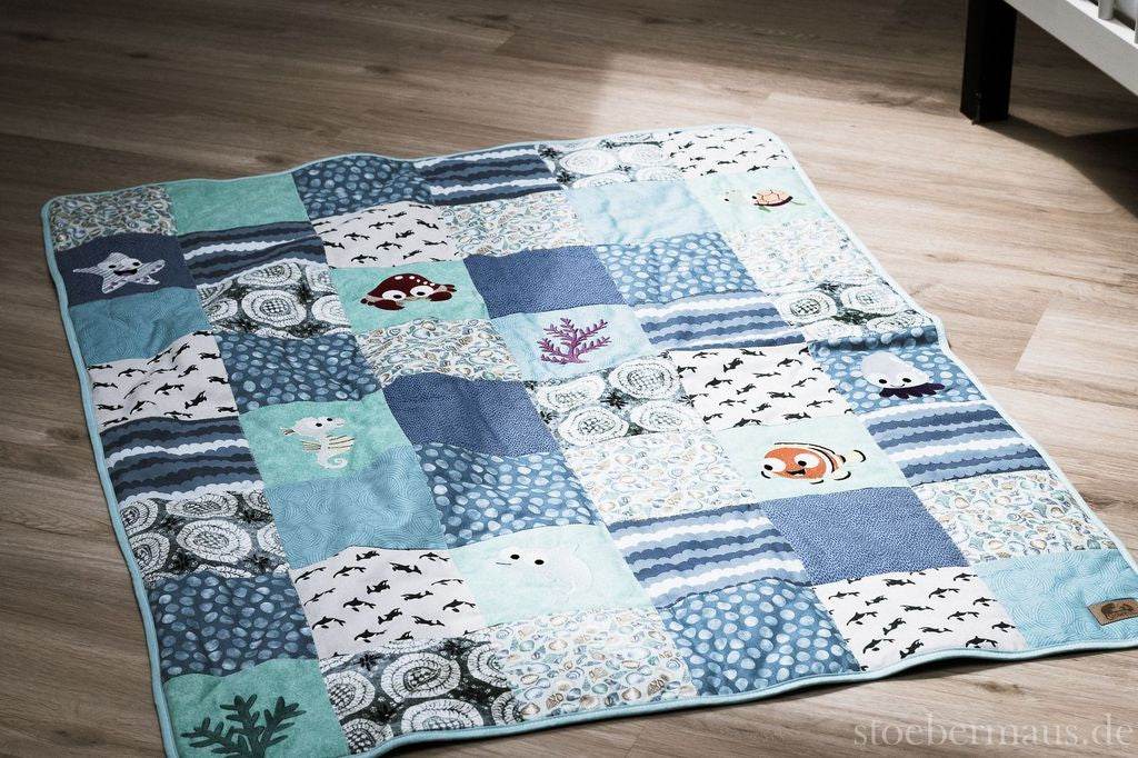 Stickdatei Unterwasserwelt 10x10 Set 063 - Sewando