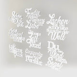 *Unzertrennliche Sprüche* Plotter,-Laser- und 3D Datei - Sewando