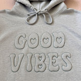 Stickdatei Good Vibes 3D Schrift Trapunto Set 2647