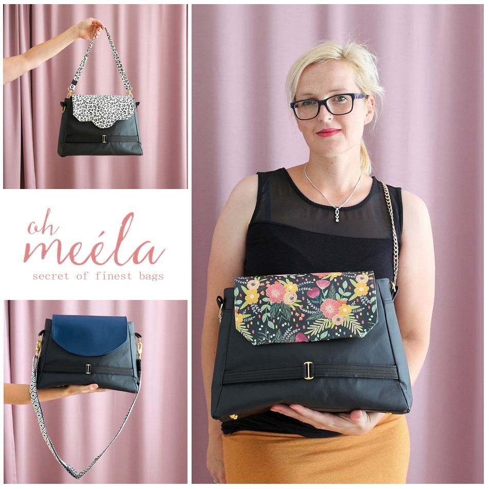 ohAnni Big * Taschen - Schnittmuster - eBook * Handtasche mit Wechsel-Taschenklappe - Sewando