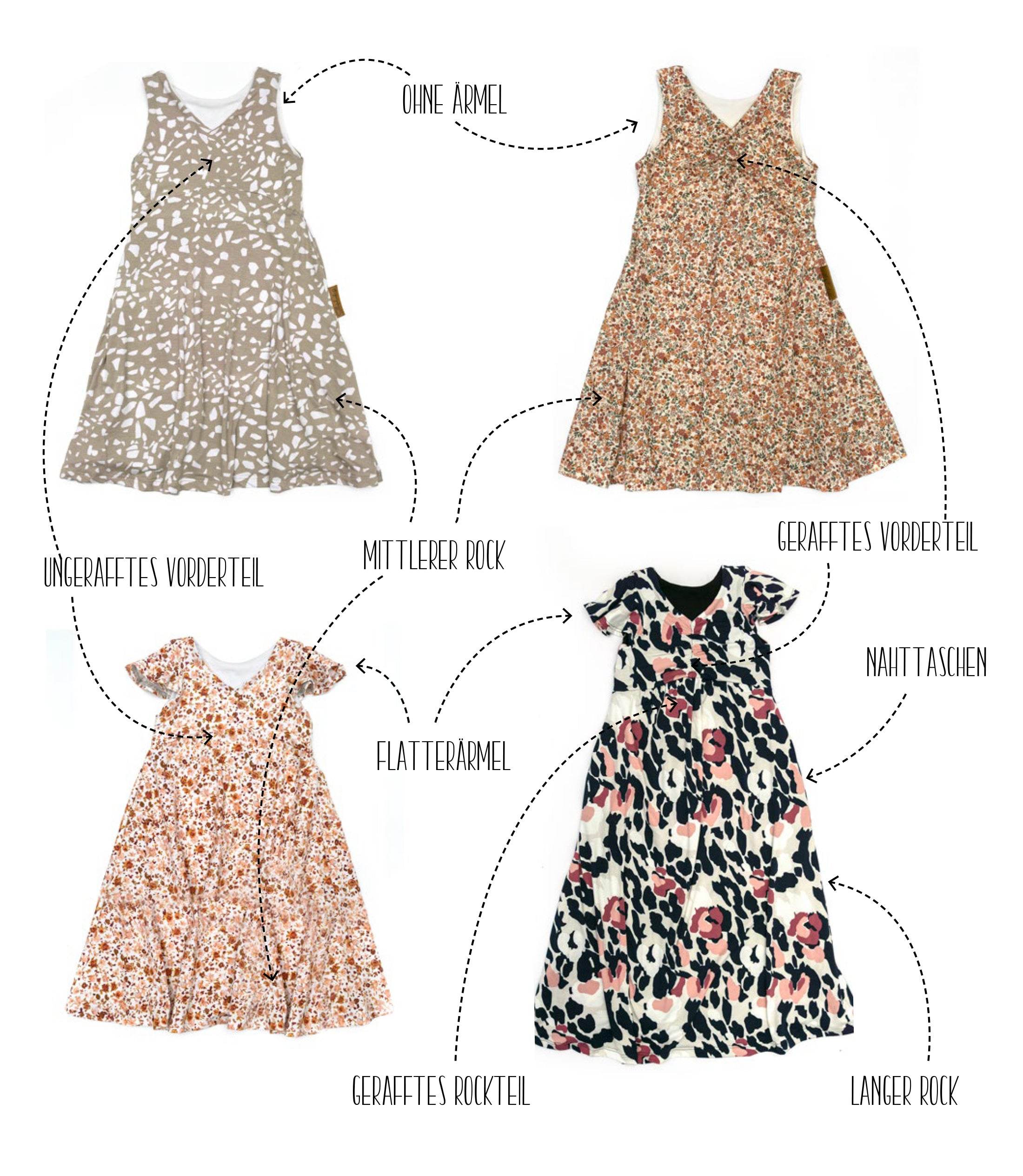 Schnittmuster Dreamy Dress Kinder 80-146 [Digital] - Sewando