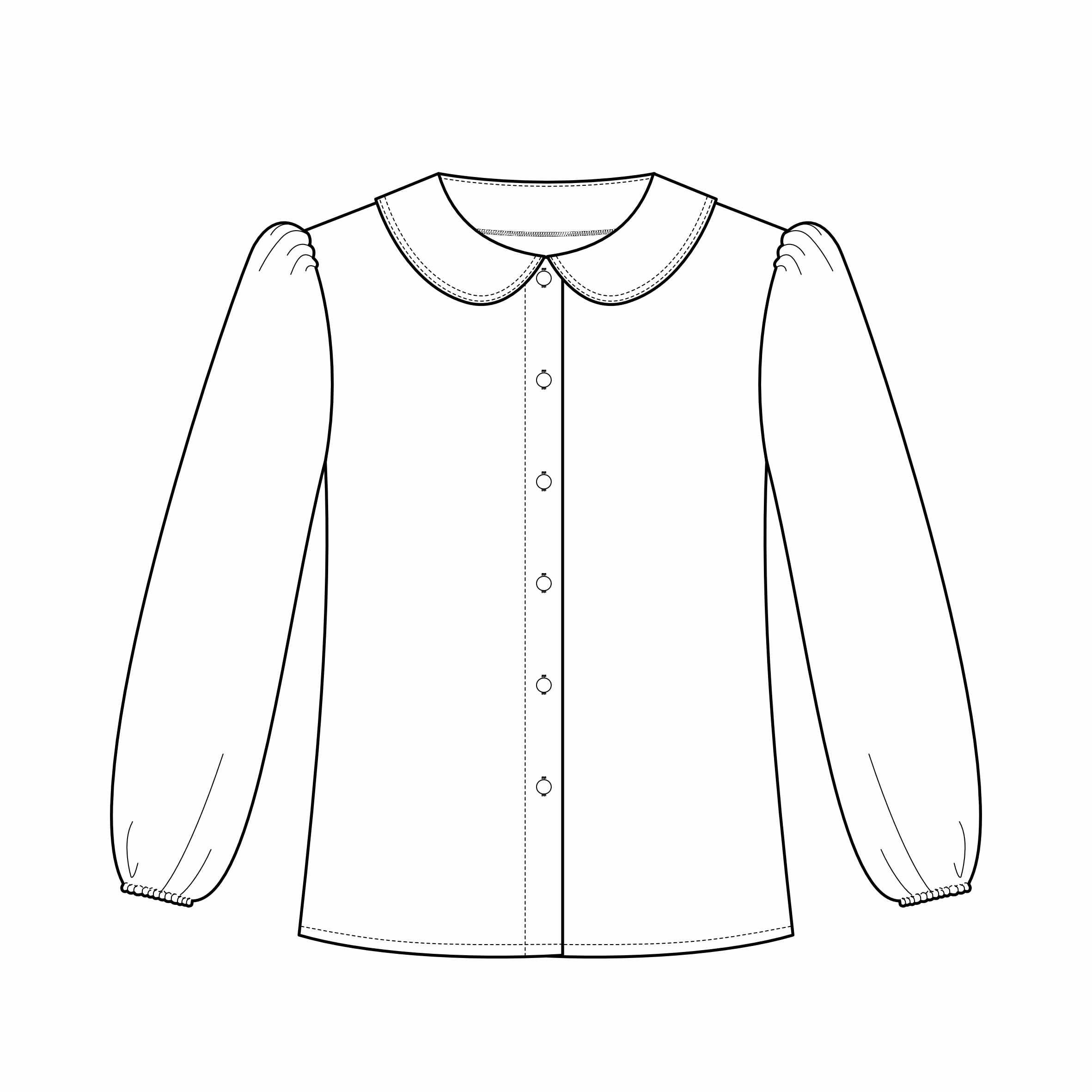 Schnittmuster Ebook Bluse Hermia Gr. 86-128 : - Sewando