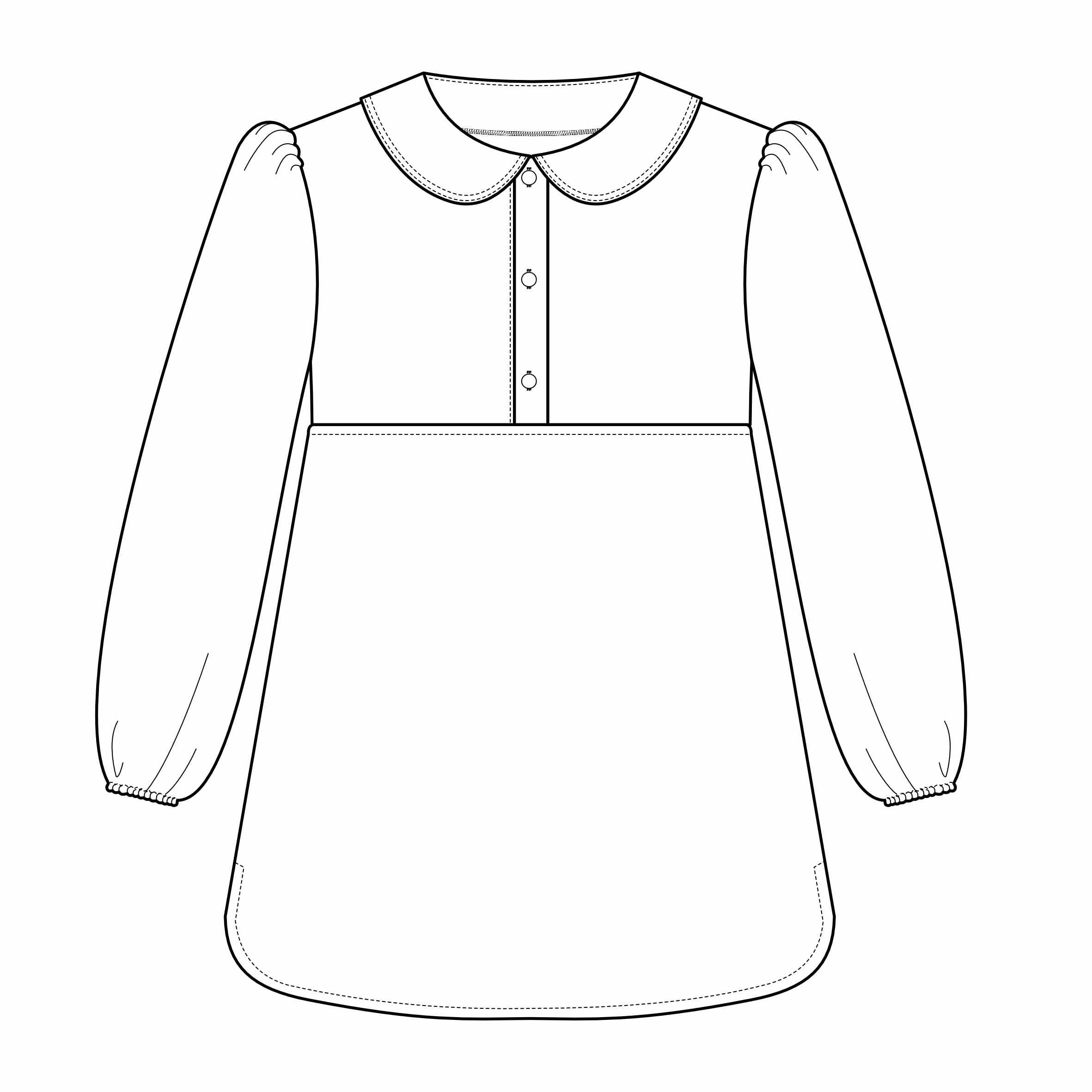 Schnittmuster Ebook Bluse Hermia Gr. 86-128 : - Sewando