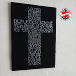 3D Druck *Vater Unser* Laserdatei und Plotterdatei Set - Sewando