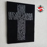 3D Druck *Vater Unser* Laserdatei und Plotterdatei Set - Sewando