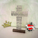 3D Druck *Vater Unser* Laserdatei und Plotterdatei Set - Sewando