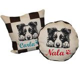 Stickdatei Border Collie "Vera"- realistisch - FÜR HELLE STOFFE