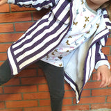Schnittmuster Kinderjacke Boxy Gr. 74-164 - Sewando