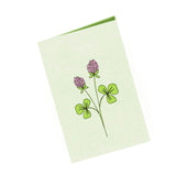 Stickdatei Klee Wiesenklee in vier Größen, Sommer, Frühling, Wildblumen, Wiese, Garten - Sewando