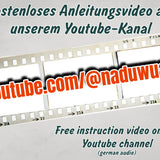 Stickdatei Maus 24x27 ITH Kuscheltier mitApplikationen - Sewando
