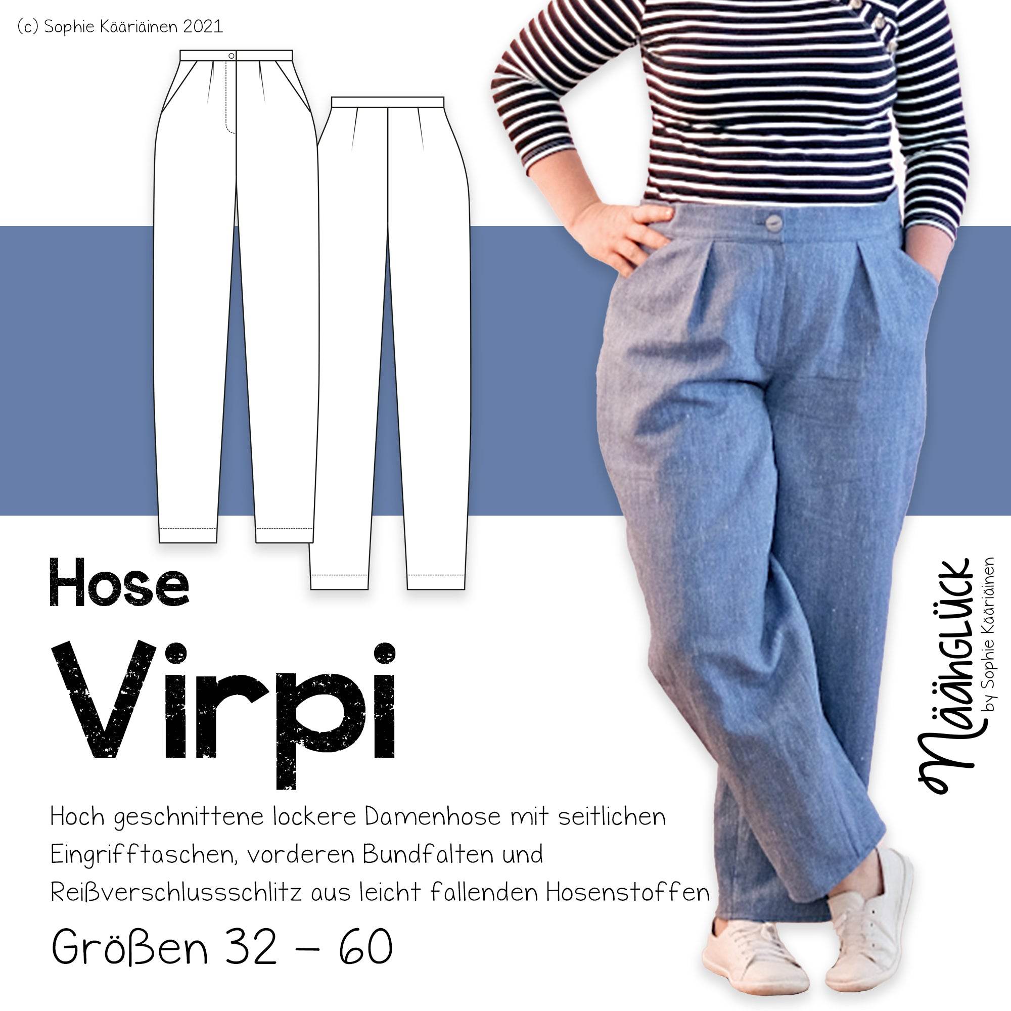 Damenhose Virpi - Größen 32 - 60 - Sewando