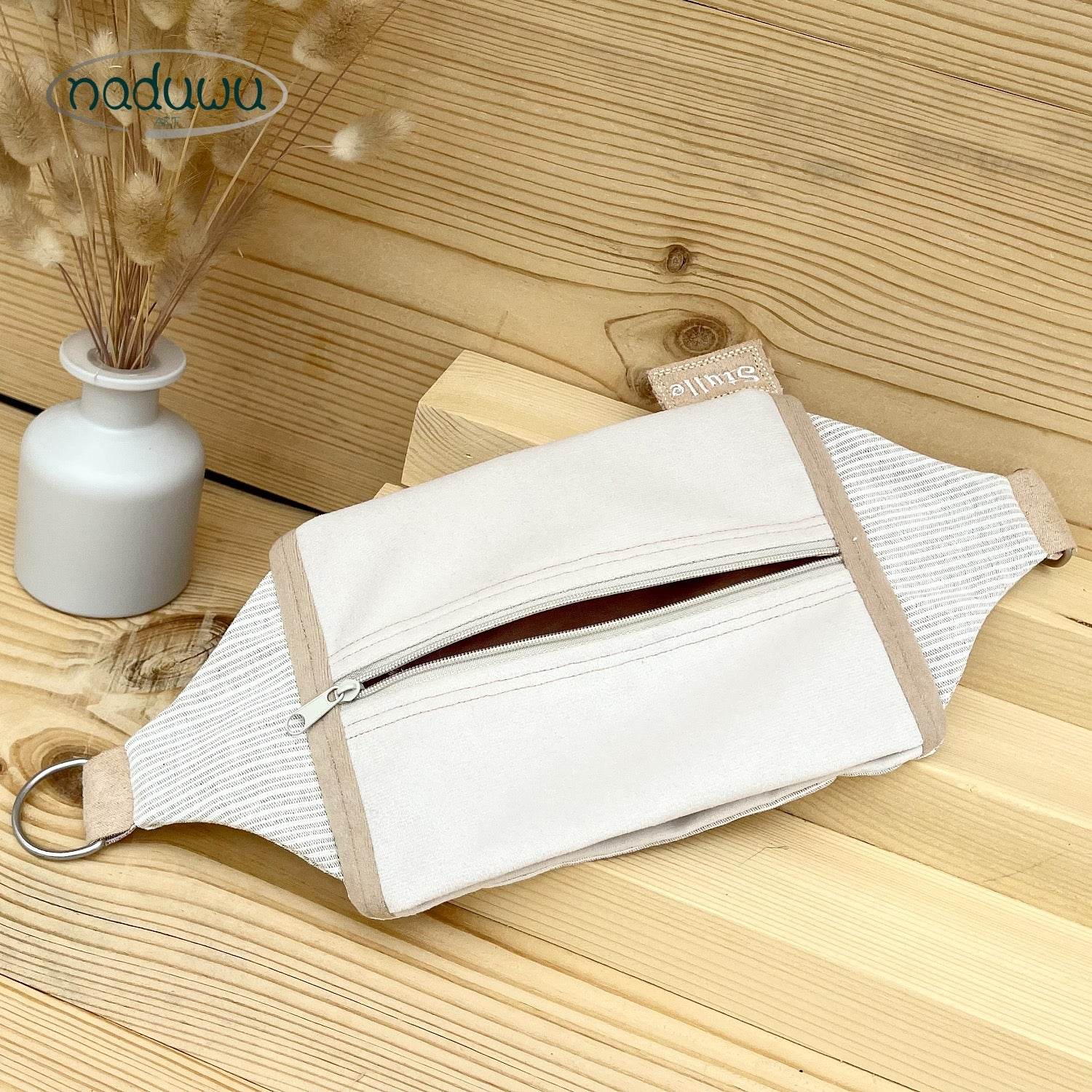 ITH Stickdatei Crossbody Bag 15x21, In The Hoop Tasche PaperBag Stulle - Sewando