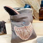 Stickdatei Beard Care Bag “BC” 16x23, In The Hoop Tasche - Sewando