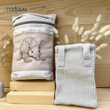 Stickdatei BoxyDillo Bag 15x20, ITH Tasche mit Reißverschluss - Sewando