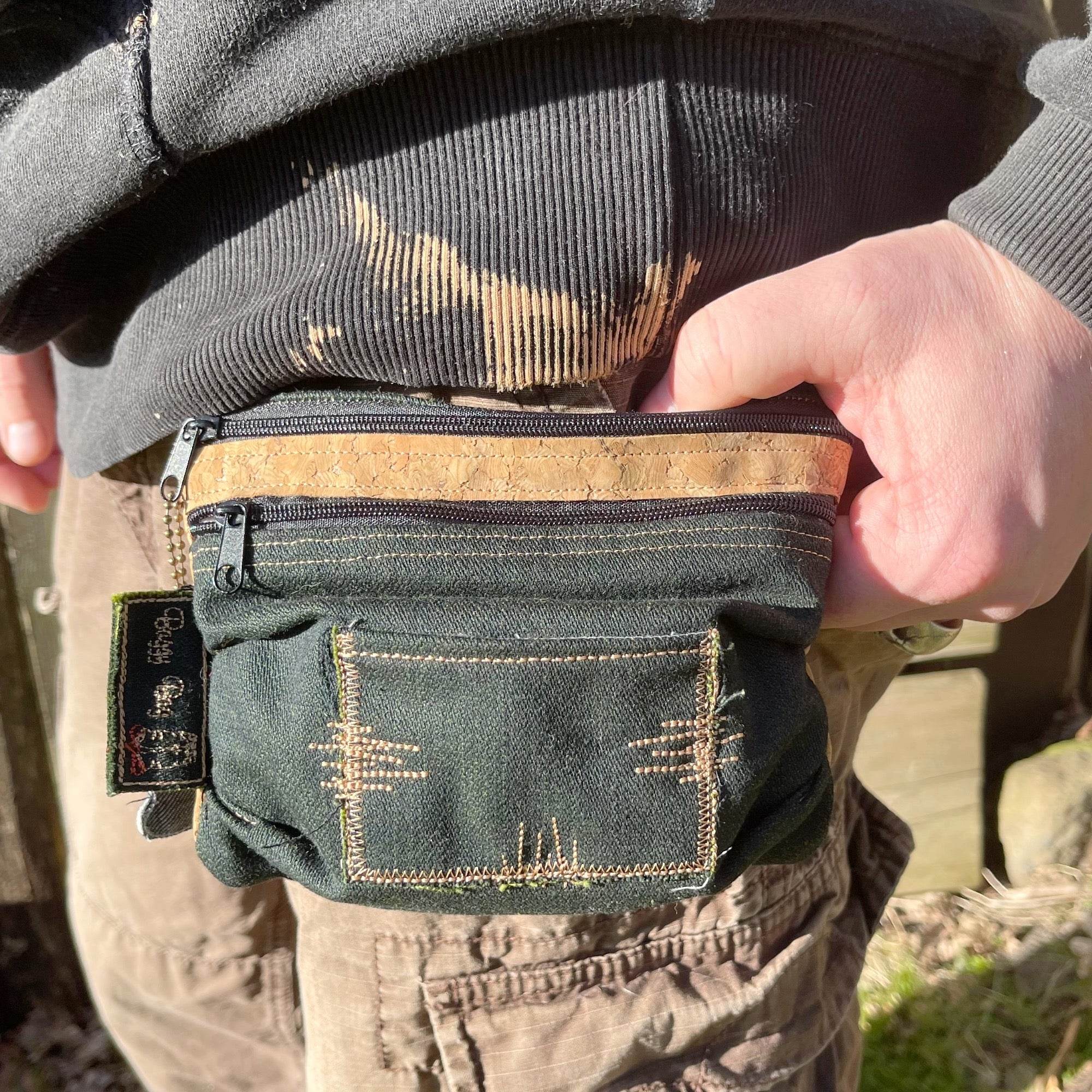 Stickdatei Baggy Bag Set, ITH Tasche in 5 Größen mit 2 Reißverschlüssen - Sewando