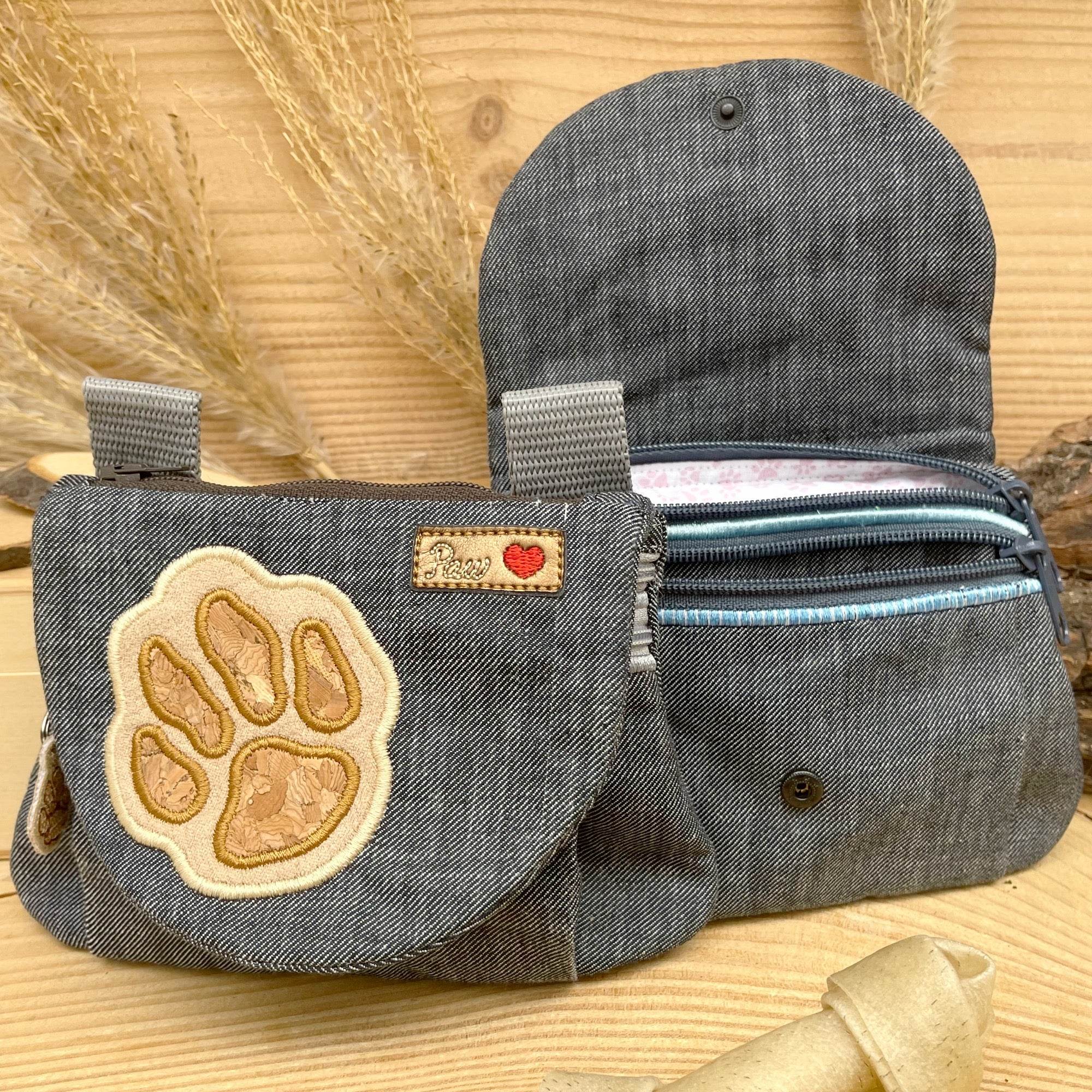 Stickdatei Tasche Big Paw Set, In The Hoop Bag für 13x18, 15x12, 16x23 - Sewando