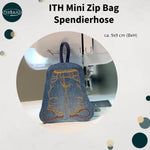 Stickdatei Tasche Spendierhose 10x10, ITH Stickdatei Taschenbaumler - Sewando