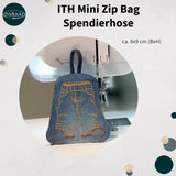 Stickdatei Tasche Spendierhose 10x10, ITH Stickdatei Taschenbaumler - Sewando