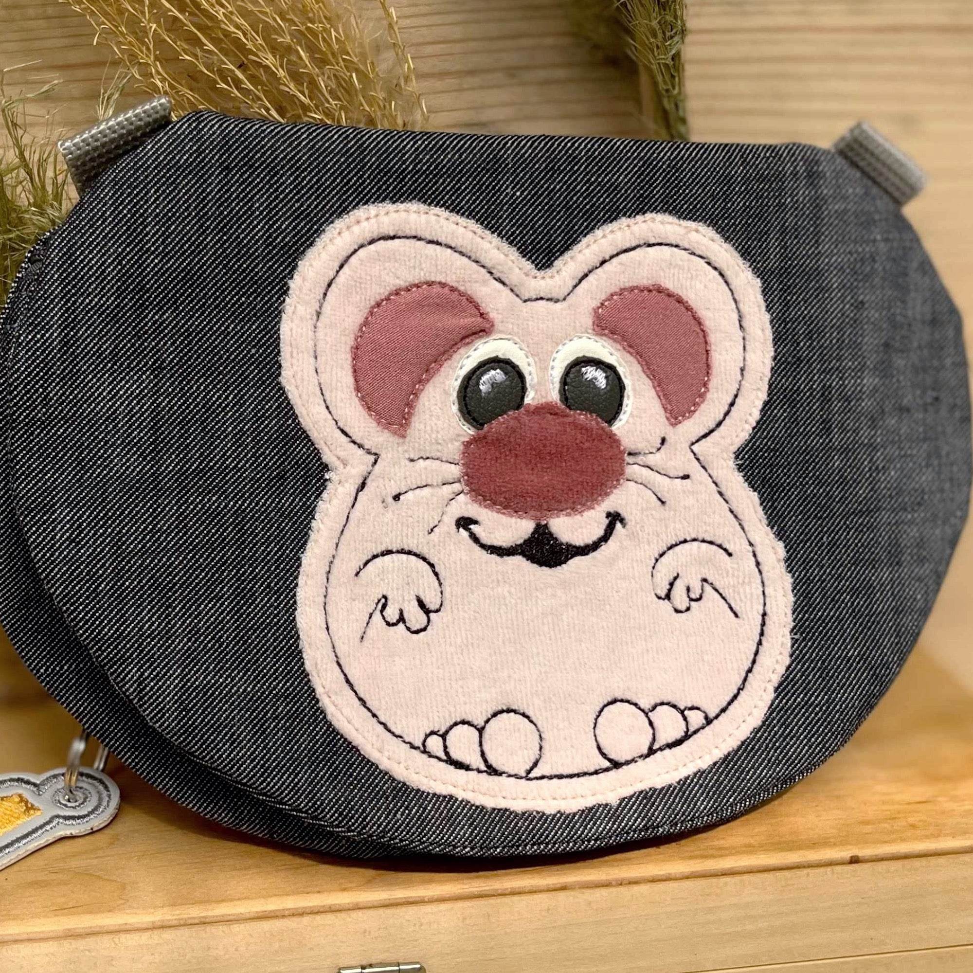 Stickdatei Tasche 16x23, ITH Umhängetasche - Sewando