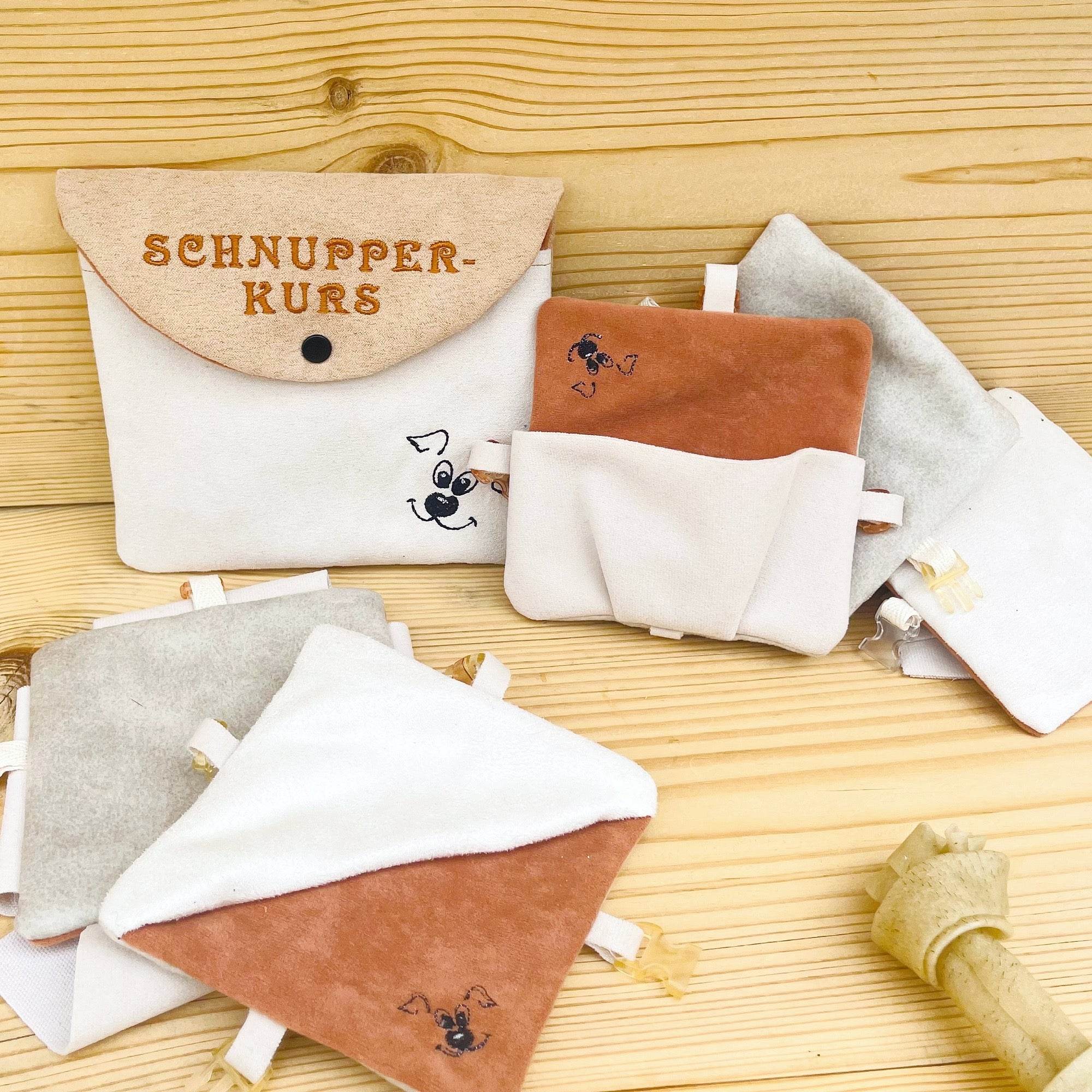 Stickdatei Schnüffelteppich Set 13x13, 5 ITH Schnüffelelemente für Nasentraining - Sewando