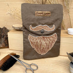 Stickdatei Beard Care Bag “BC” 15x21, In The Hoop Tasche - Sewando