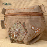 Stickdatei Umhängetasche 3er Set S, M, L, ITH Stickdatei Rosemary Bag - Sewando