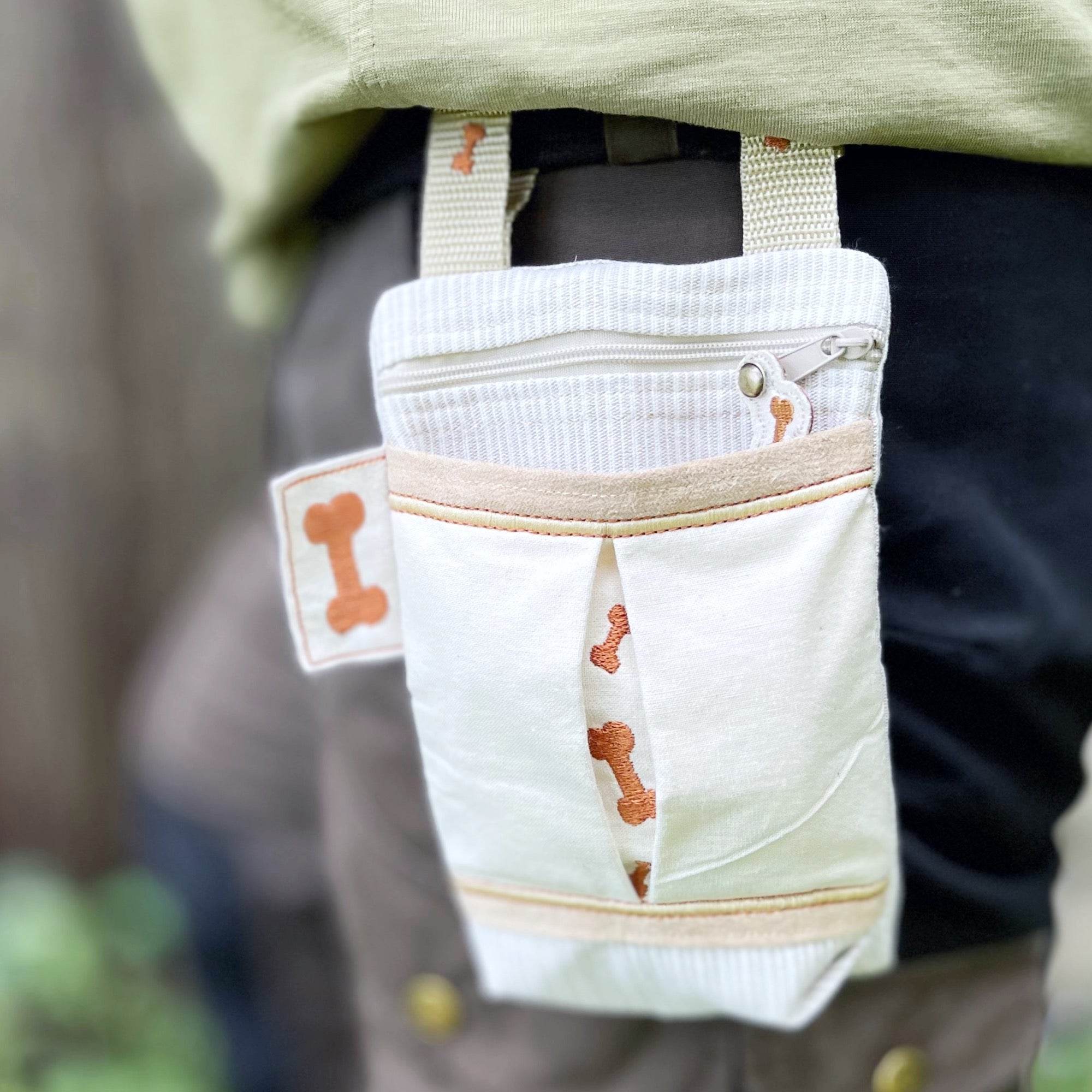 Stickdatei Tasche Set mit 3 Größen, S, M, L, ITH LongBone Bag - Sewando