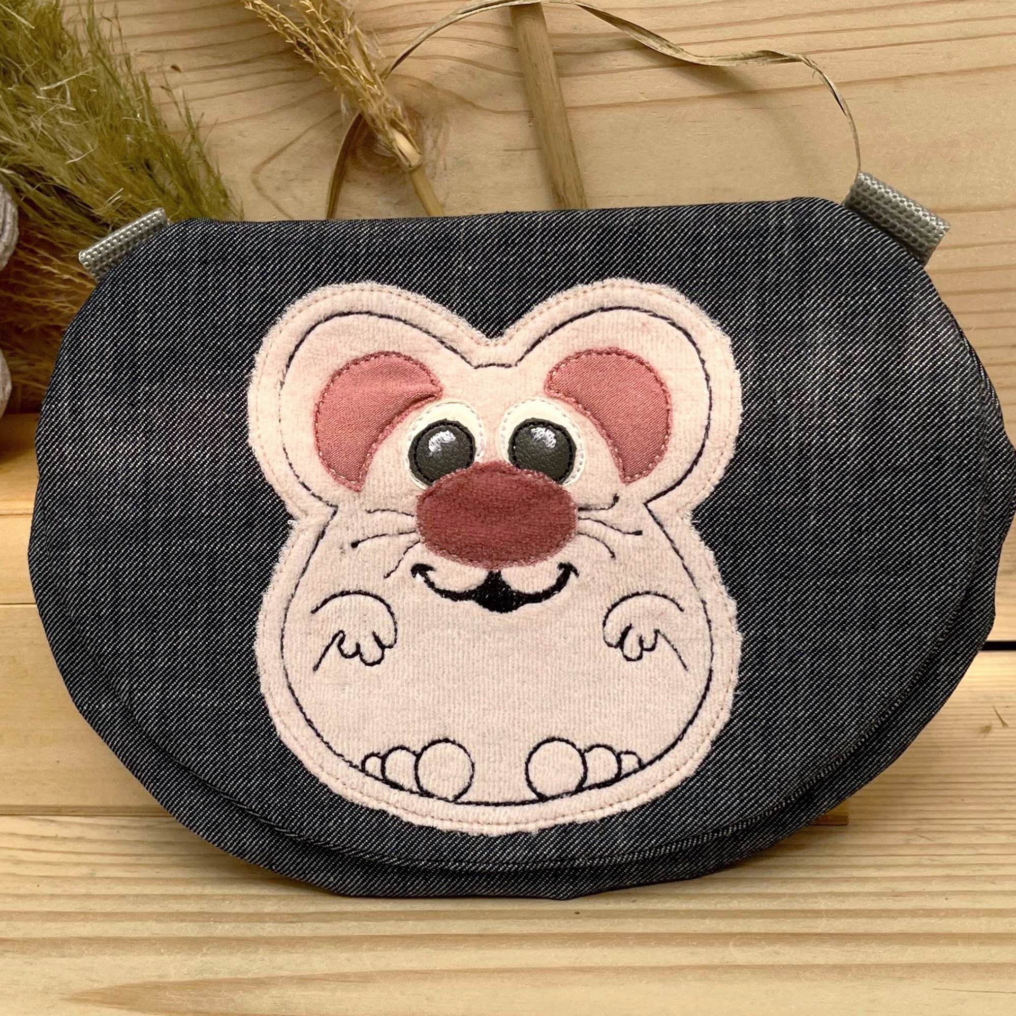 Stickdatei Tasche 16x23, ITH Umhängetasche - Sewando