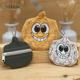 Stickdatei Kürbis Mini Zip Bag Set, ITH Tasche 10x10 und 13x13 - Sewando