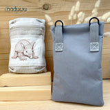 Stickdatei BoxyDillo Bag 13x18, ITH Tasche mit Reißverschluss