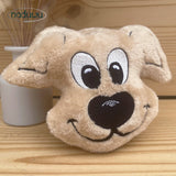 Stickdatei Hund Stuffie Set, ITH Kuschelkissen Schnuffelkopp in 20x18