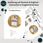 Stickdatei Impfpass Hülle 13x18 für Hunde, ITH Stickdesign - Sewando