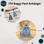 Stickdatei Baggy Pant Anhänger Set, ITH Anhänger in 3 Größen - Sewando