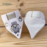 Stickdatei Halstuch für Hunde 3 Größen, Bandana mit Motiv und blanko - Sewando
